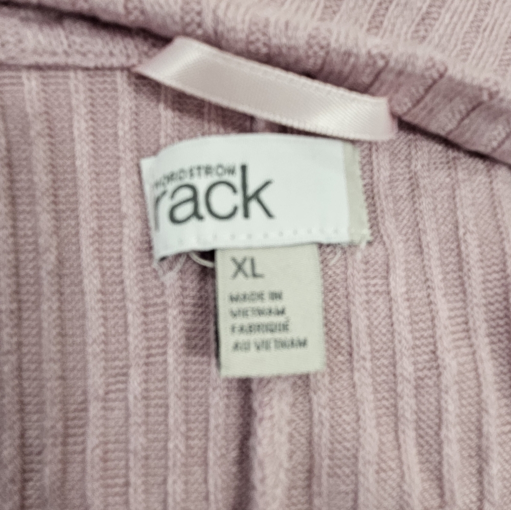NWT Nordstrom Rack Ribbed Long Robe Size XL - Picture 3 of 5